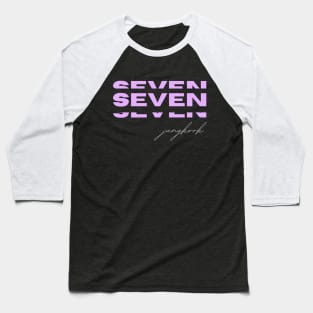 Seven (Jungkook of BTS) Baseball T-Shirt